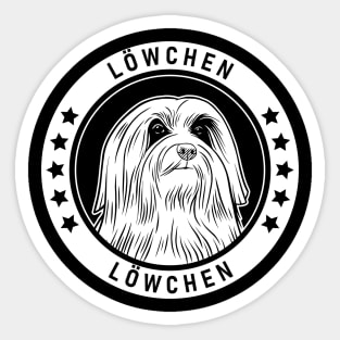 Lowchen Fan Gift Sticker